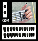 Fake Nails Wear Nails Autumn And Winter Frosted Personality Waterproof Ballet Nails