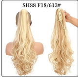 Fluffy Natural Lifelike Claw Clip Ponytail Wholesale