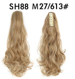 Fluffy Natural Lifelike Claw Clip Ponytail Wholesale