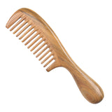 Green Sandalwood Hair Comb